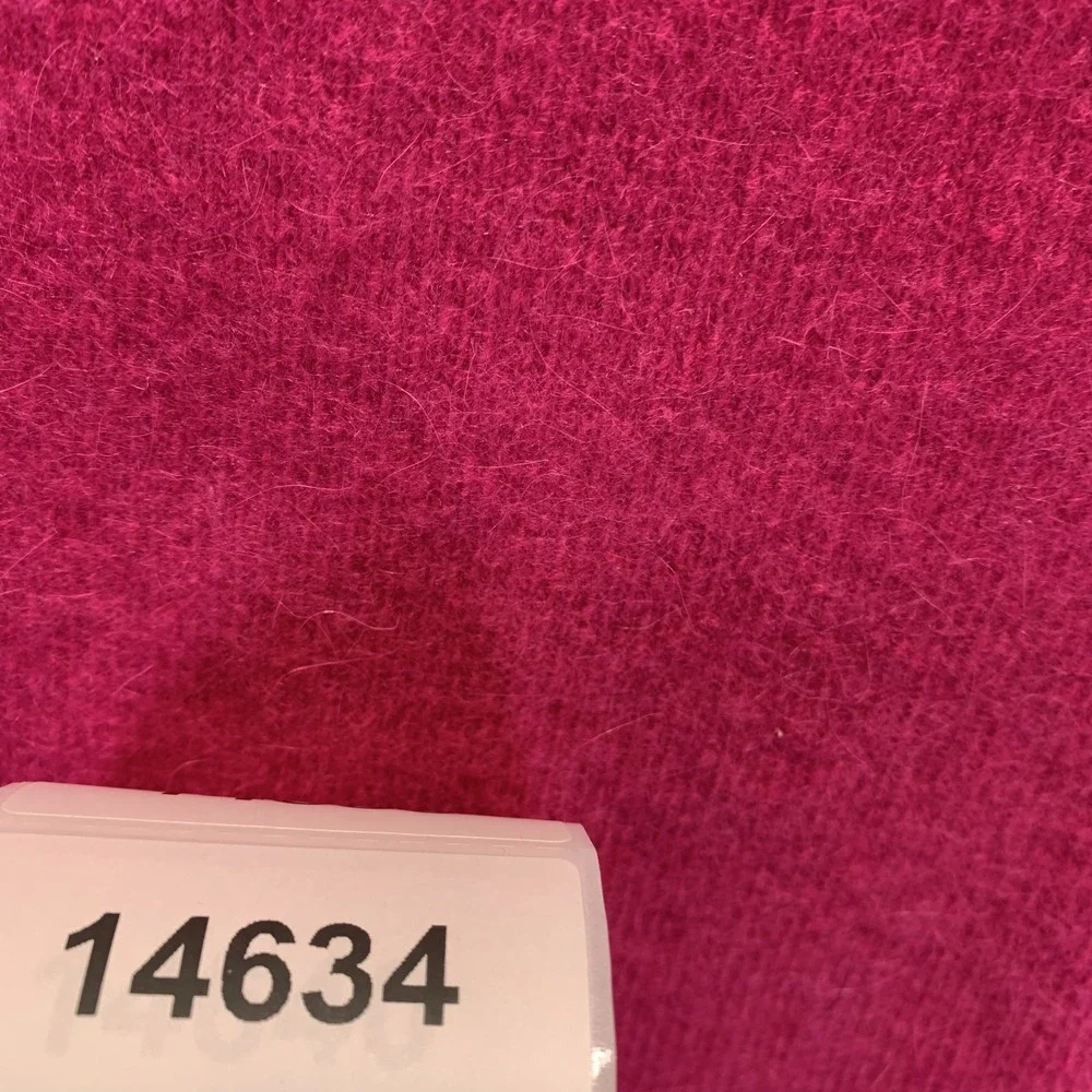 VTG‎ Paul Harris Design Women's Sweater Mock Neck Wool Angora M Hot Pink Vintage